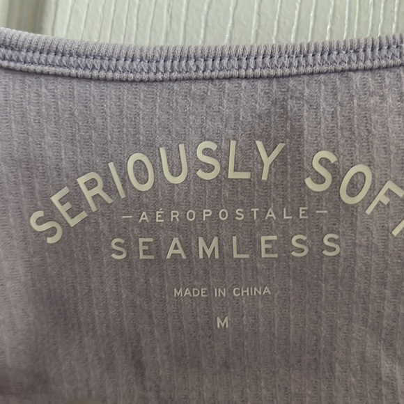 Pretty purple crop top! - Picture 2 of 4